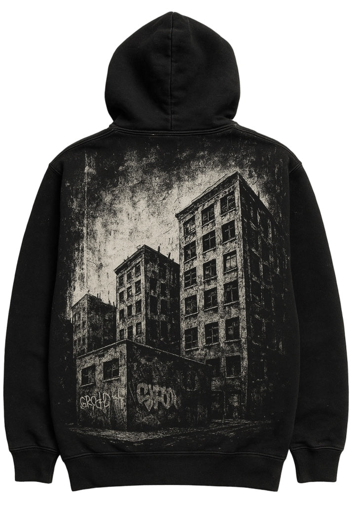 Detonova Hoodie – Futuristic Techwear Oversized Hoodie