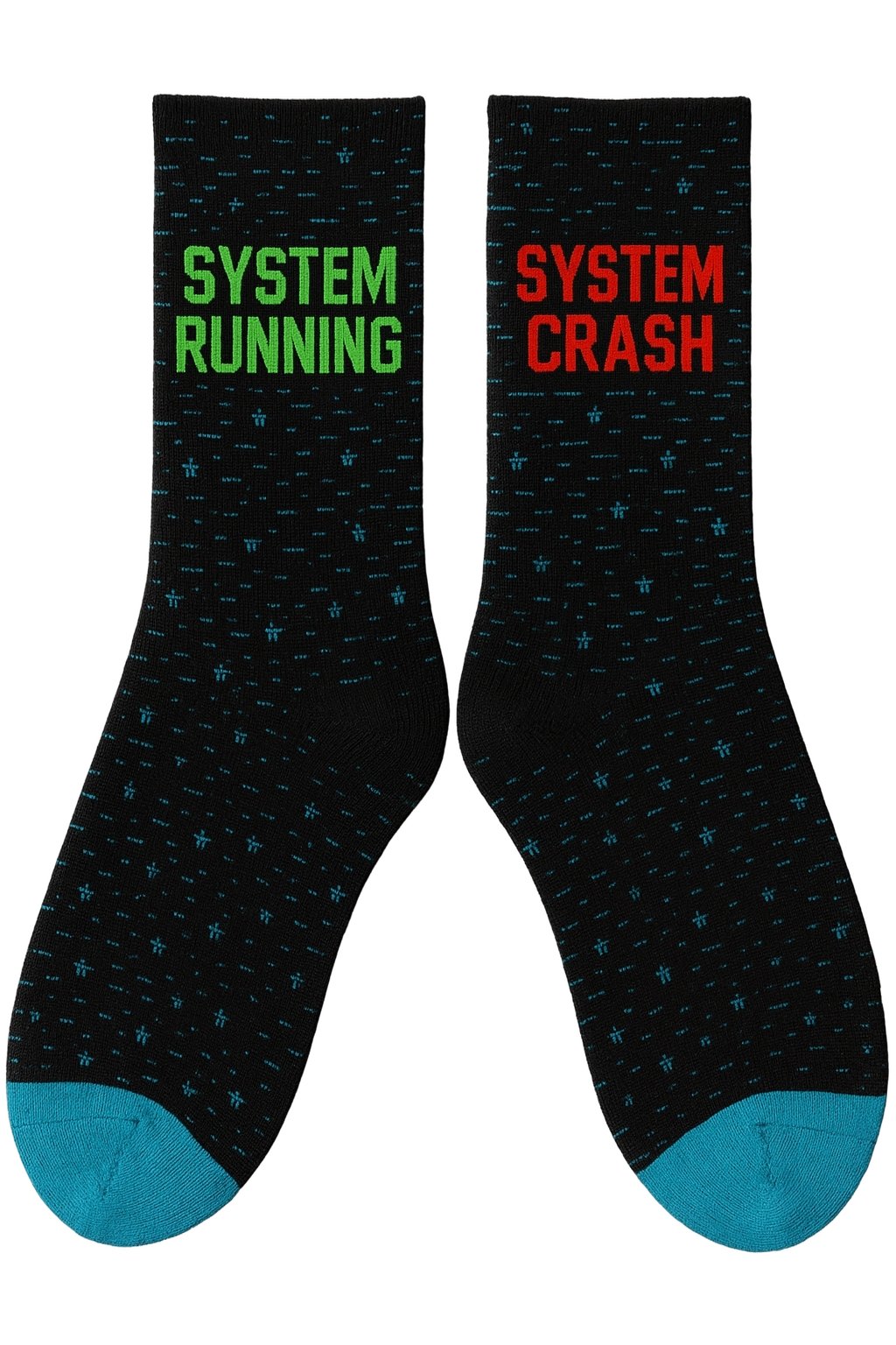 Neo-Tokyo Glitch Socks – Streetwear