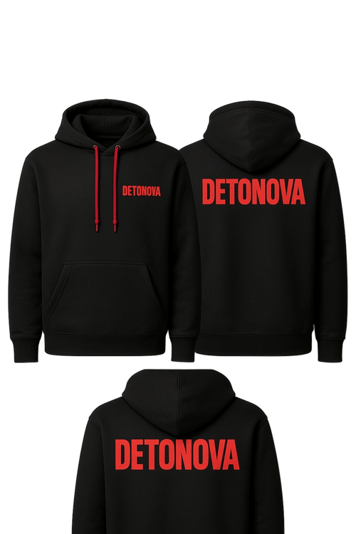Detonova Hoodie – Cyberpunk Streetwear Pullover