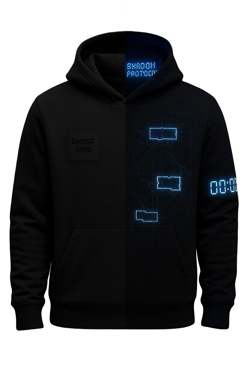 Shadow Hoodie – Techwear Oversized Street Hoodie