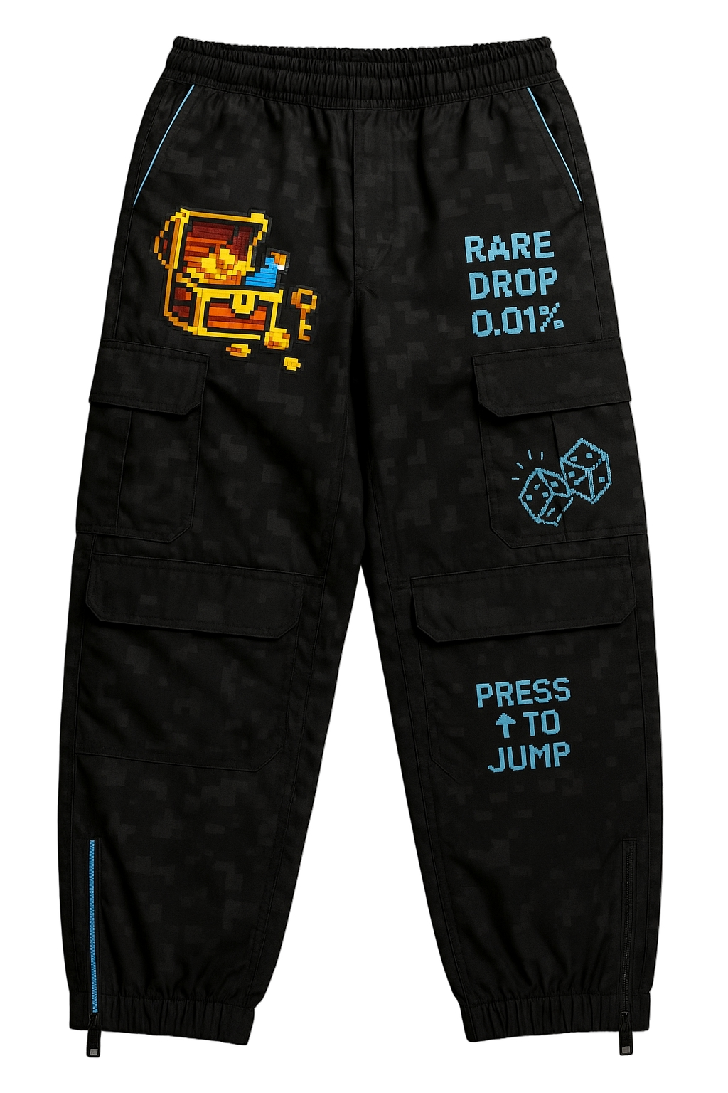 Pixel Raiders Cargo Pants – Urban Streetwear