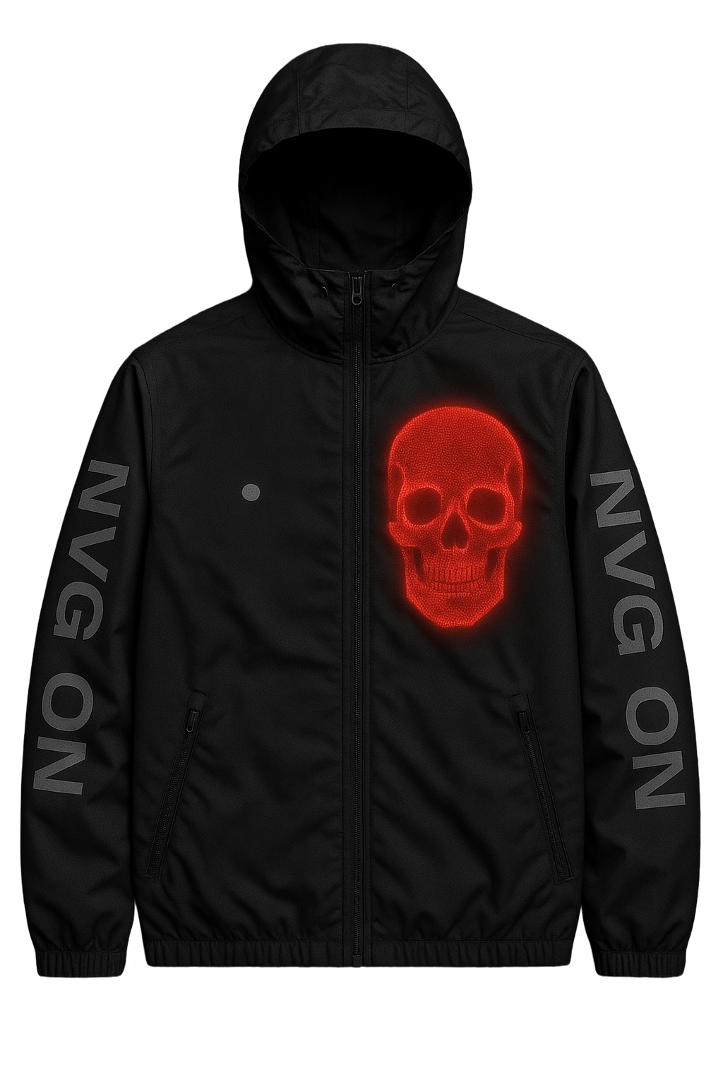 Shadow Zip Jacket – Futuristic Techwear Outerwear